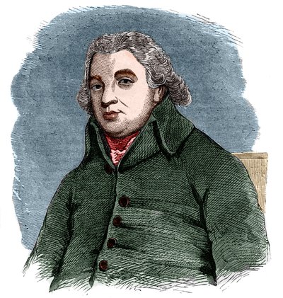 Portrait of Robert Raikes, English philanthropist and Anglican layman by French School